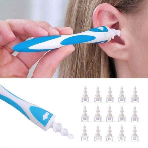 Ear Cleaner Silicone – Soft & Safe Tip – Suitable for Adults & Kids – Gentle Ear Wax Removal