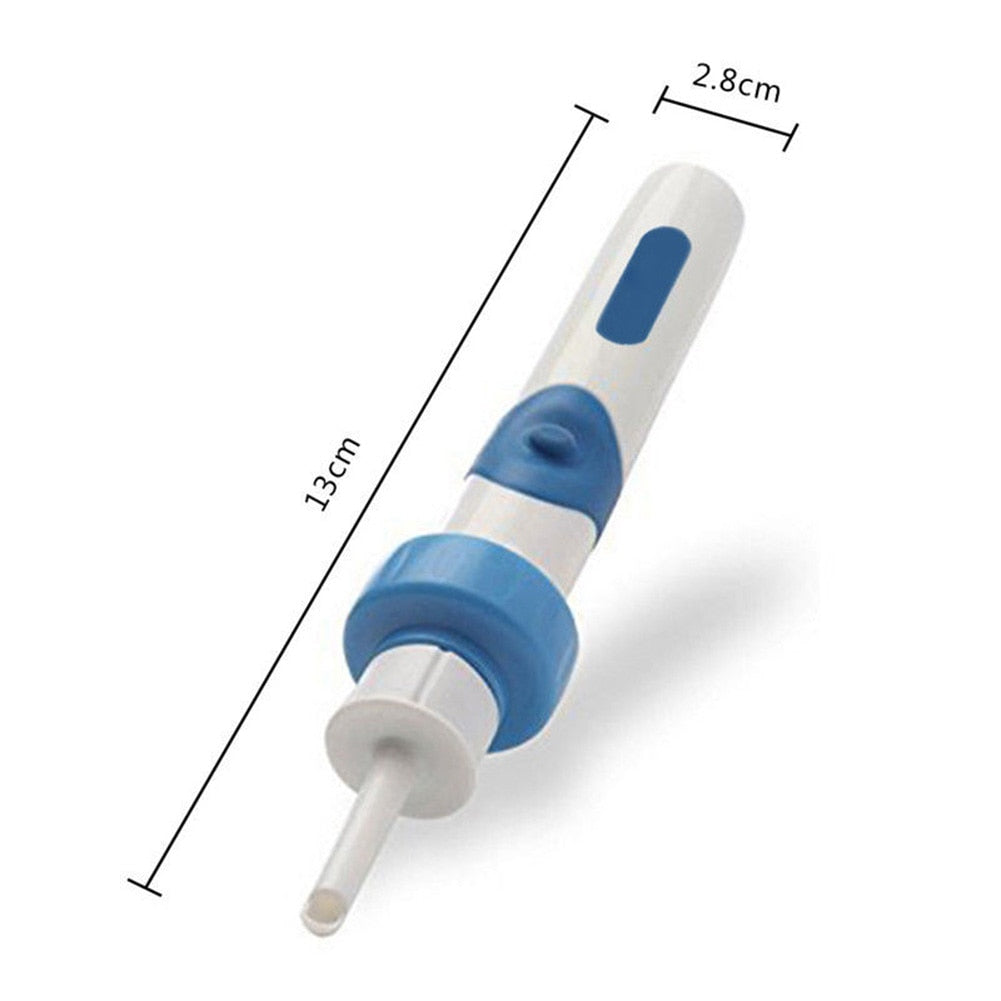 Electric Earwax Suction Remover – Gentle & Rechargeable – Safe for Adults & Kids – Easy & Painless Ear Cleaning