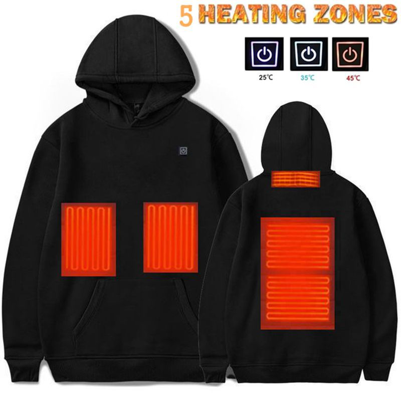 Heated USB Jacket – Adjustable Electric Heating – Outdoor, Camping & Winter Wear – Stay Warm and Comfortable