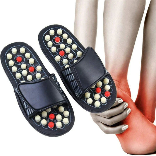 Acupressure Slippers – Reflexology Foot Massage Sandals for Home Relaxation & Daily Comfort