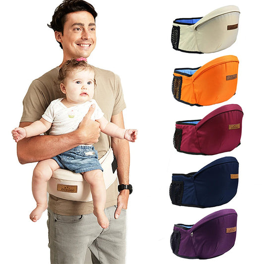 Baby Waist Seat – Adjustable & Ergonomic Hip Carrier – Fits All Babies – Comfortable Hands-Free Support for Parents