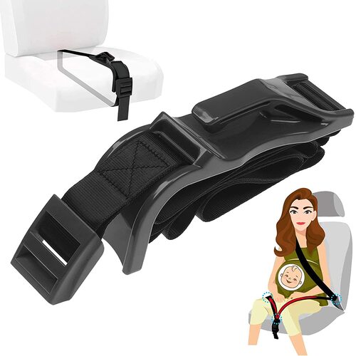Pregnancy Seat Belt – Adjustable & Comfortable Safety Strap – Fits All Vehicles – Protects Mom & Baby During Travel