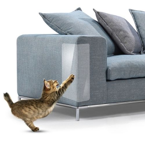 2-Pack Furniture Cat Scratch Guard – Clear Anti-Scratch Protector for Sofas & Walls