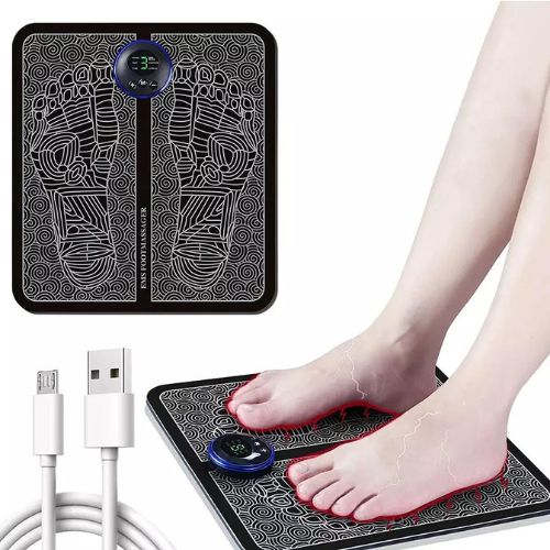 Electric Foot Massager – Shiatsu & Heat Therapy for Home Use – Relax and Soothe Tired Feet