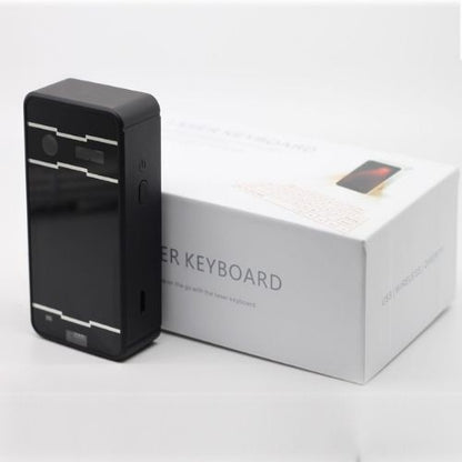 Laser Keyboard – Portable Virtual Projection – Works with Smartphones, Tablets & Laptops – Typing Anywhere with Ease
