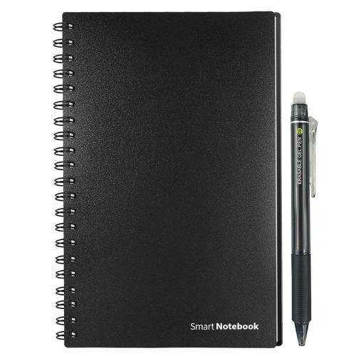 Erasable Reusable Notebook – Wipe Clean Pages for School, Office & Note Taking – Eco-Friendly Smart Writing
