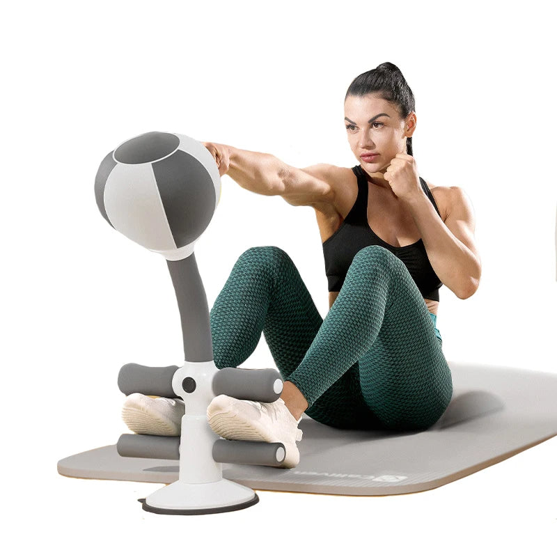 Sit-Up Boxing Reflex Trainer – Adjustable Punching Ball for Core, Speed & Fitness Training