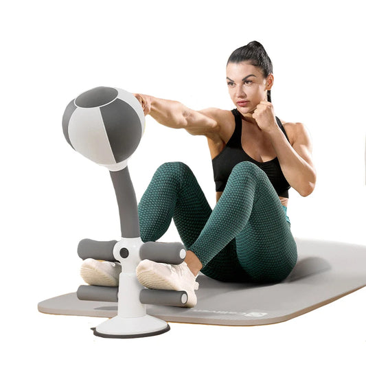 Sit-Up Boxing Reflex Trainer – Adjustable Punching Ball for Core, Speed & Fitness Training