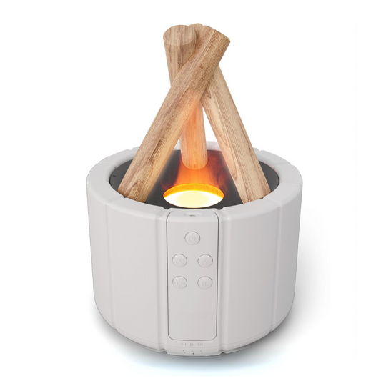 Bonfire Shaped Diffuser – LED Flame Effect Aroma Humidifier for Bedroom & Home – Cozy Relaxing Ambience