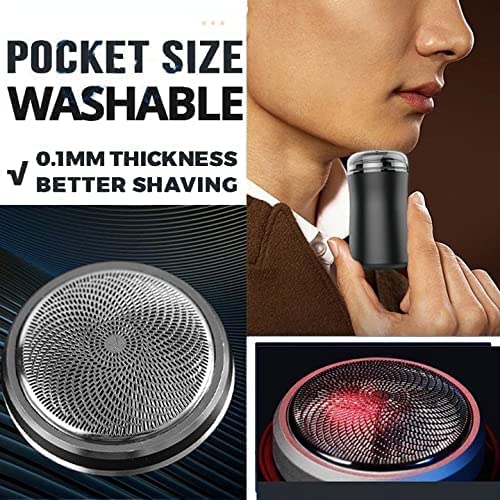 Washable Electric Razor – Portable & Rechargeable – Travel-Friendly for Men – Smooth Shave Anywhere