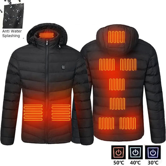 Self-Heating Jacket – Battery-Powered Thermal Coat for Outdoor & Winter Wear – Stay Warm Anywhere