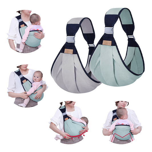Baby Shoulder Carrier – Adjustable Soft Sling for Newborns & Toddlers – Comfortable Hands-Free Carry