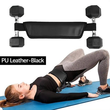 Hip Thrust Belt Glute Bridge Pad – Ergonomic Cushion for Home & Gym Glute Workouts