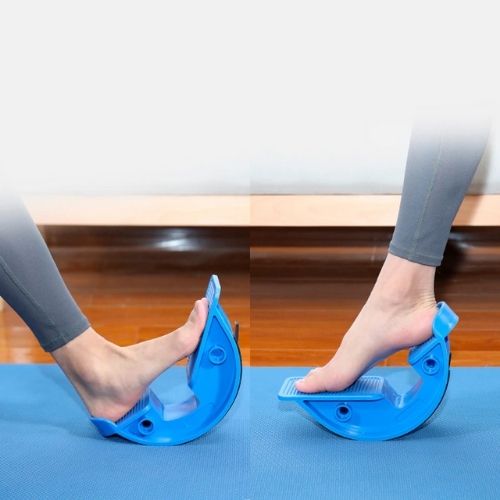 Calf Stretcher Rocker Board – Ergonomic Non-Slip Design for Home Fitness – Improve Flexibility & Leg Mobility