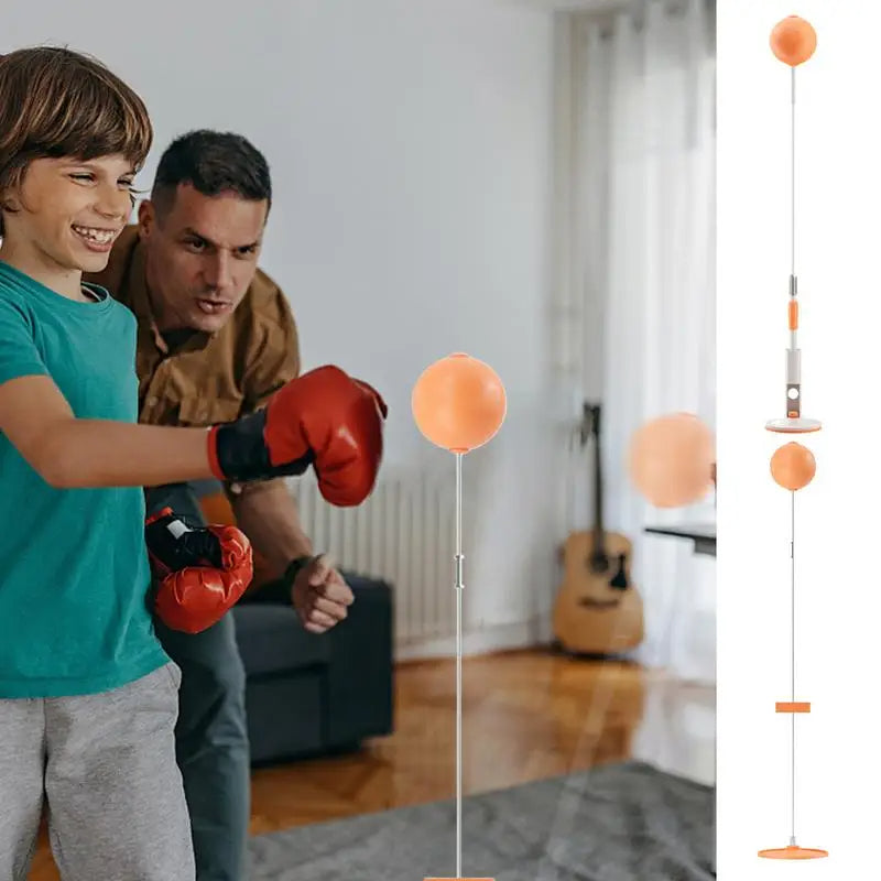 Reflex Punching Bag – Adjustable Speed Training Ball for Boxing, Fitness & Stress Relief