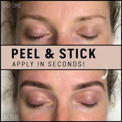 66-Piece Eyebrow Stickers – Natural-Looking, Easy-to-Apply