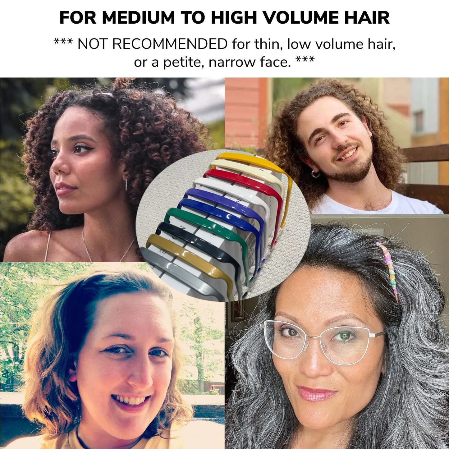 Invisible Hair Headband – Clear, Comfortable Styling