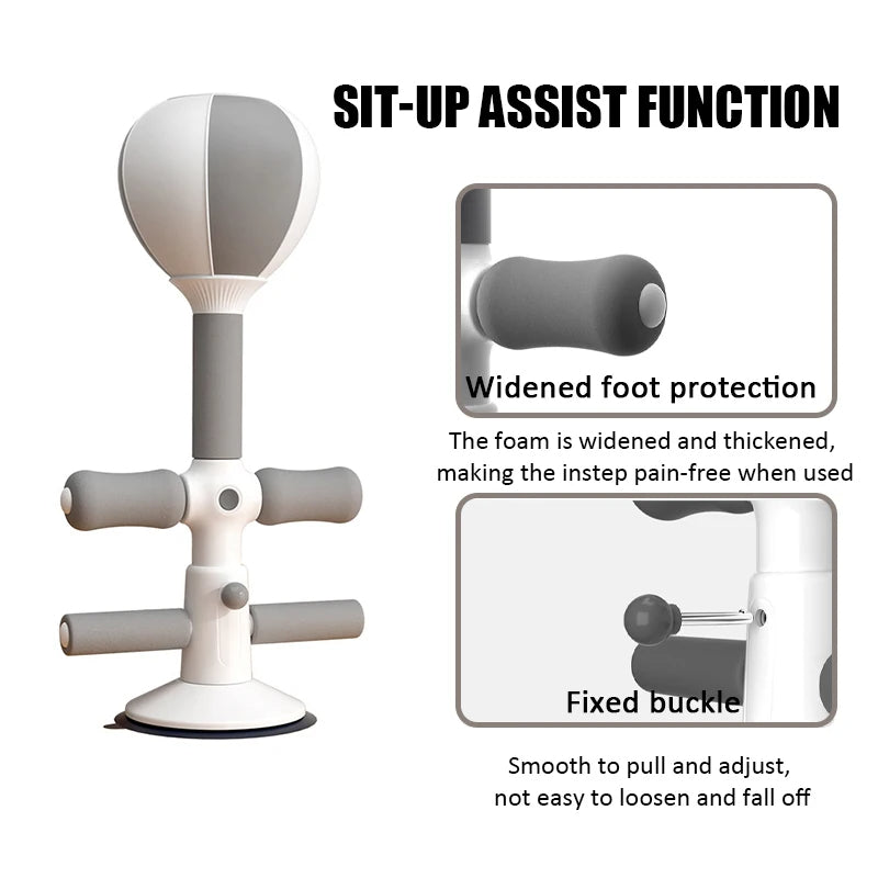 Sit-Up Boxing Reflex Trainer – Adjustable Punching Ball for Core, Speed & Fitness Training