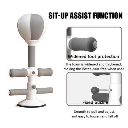 Sit-Up Boxing Reflex Trainer – Adjustable Punching Ball for Core, Speed & Fitness Training