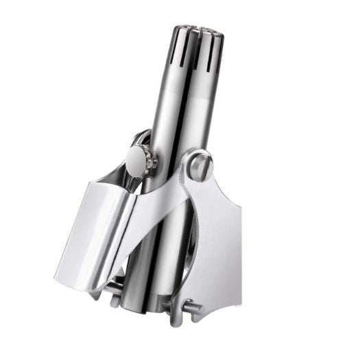 Manual Nose Hair Trimmer – Stainless Steel Grooming Tool for Safe & Precise Trimming