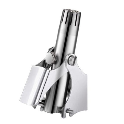 Manual Nose Hair Trimmer – Stainless Steel Grooming Tool for Safe & Precise Trimming