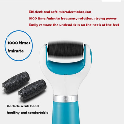 Electric Foot Skin Remover – Rechargeable Callus Remover for Feet – Smooth & Soft Skin Instantly