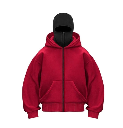 Fleece-Lined Hooded Sweater – Soft & Warm Material – Casual, Outdoor & Lounge Wear – Cozy All-Day Comfort