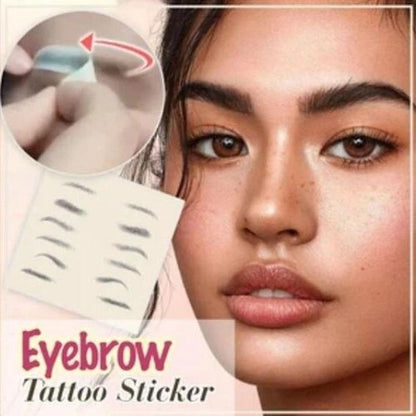 66-Piece Eyebrow Stickers – Natural-Looking, Easy-to-Apply