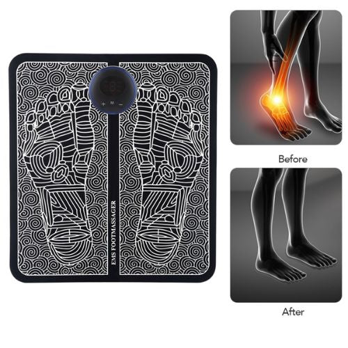Electric Foot Massager – Shiatsu & Heat Therapy for Home Use – Relax and Soothe Tired Feet