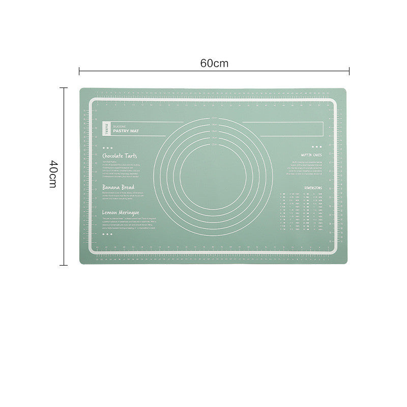 Thick Non-Slip Rolling Pin & Large Non-Stick Pastry Mat – Baking Tool Set for Dough, Smooth & Easy Rolling