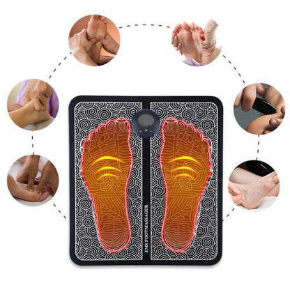 Electric Foot Massager – Shiatsu & Heat Therapy for Home Use – Relax and Soothe Tired Feet