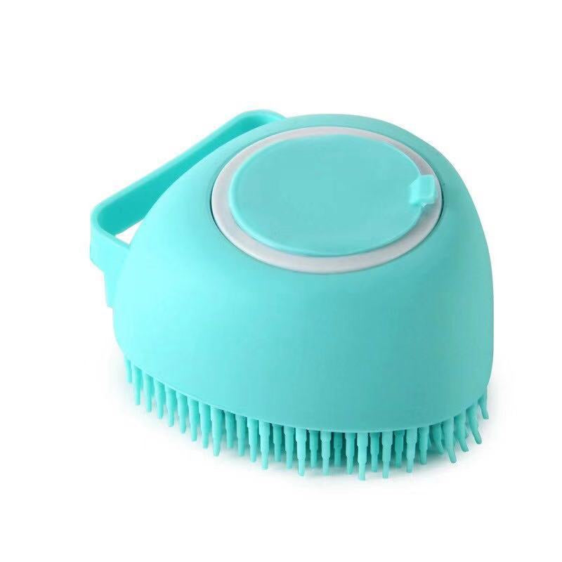 Pet Bath Brush – Soft Silicone Grooming Brush for Dogs & Cats – Gentle Clean & Massage