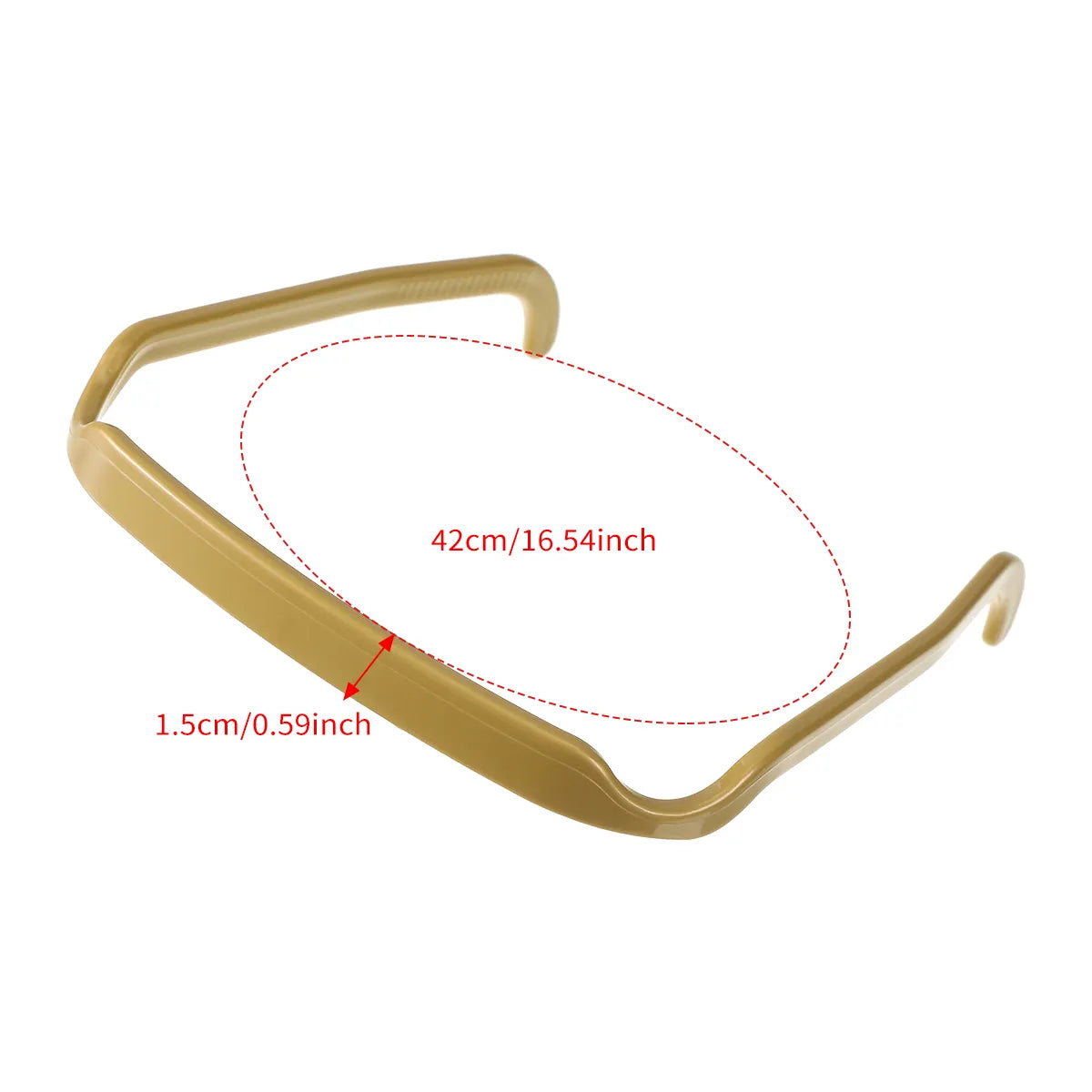 Invisible Hair Headband – Clear, Comfortable Styling