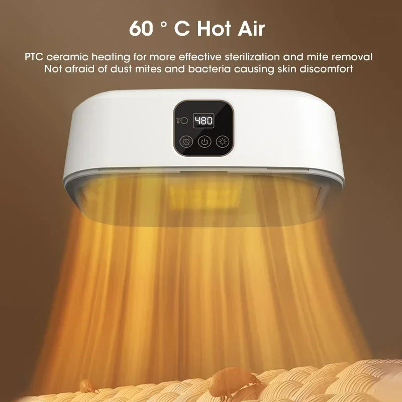 Electric Travel Clothes Dryer – Portable Folding Design for Small Spaces & Travel – Quick Drying Laundry Solution