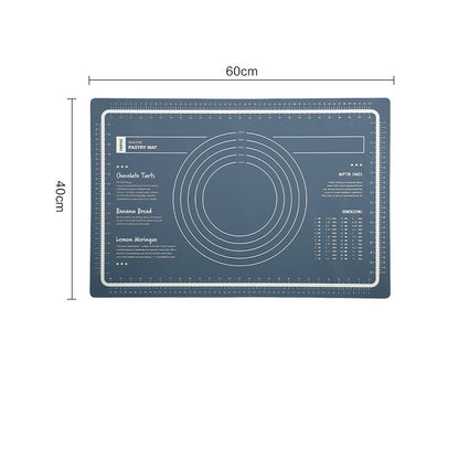 Thick Non-Slip Rolling Pin & Large Non-Stick Pastry Mat – Baking Tool Set for Dough, Smooth & Easy Rolling