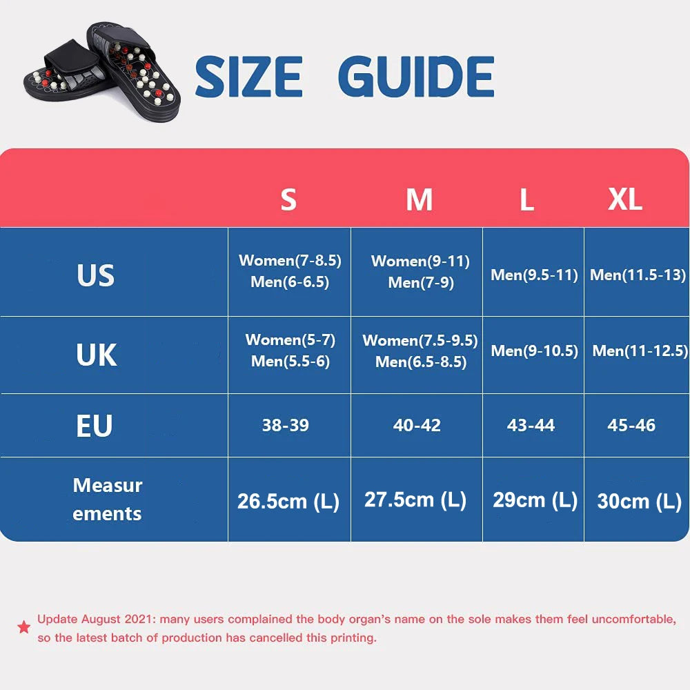 Acupressure Slippers – Soft Massage Footbed for Home & Daily Wear – Comfort & Relaxation